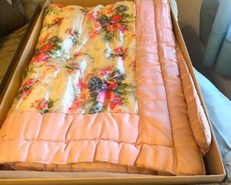 antique silk throw, pretty neat