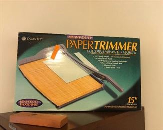 can trim more than just paper but it's a dubious decision