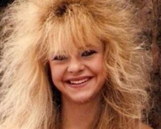 Holly in the 80's