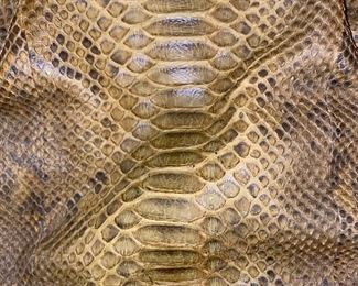 ISABELLA ADAMS PYTHON HANDBAG
