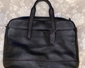 COACH LEATHER BRIEFCASE/ LAPTOP BAG