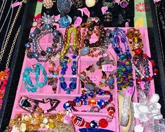 HUGE COLLECTION OF COSTUME JEWELRY 