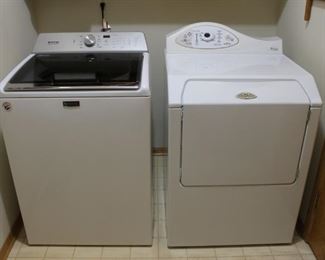 Very nice, newer modeled Washer and Dryer are gently used.