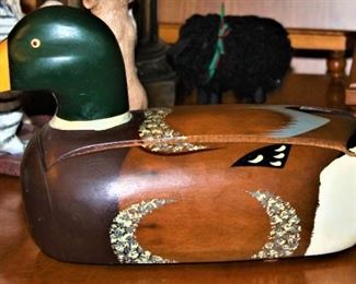 Quacking duck land line phone.