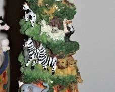 Noah's Ark lighted tree.