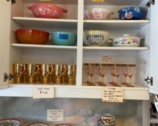 Vintage Pyrex and others
