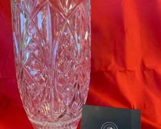 002 Waterford Palmer 12in Vase