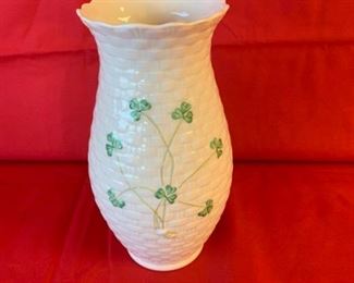 016 Belleek Vase