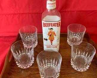 056 Cristal DArques Whisky Tumblers