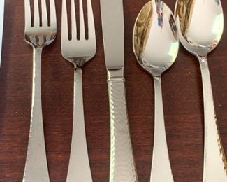 074 Reed Barton Old English Hammered Flatware