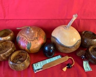 087 Lava Egg, Gourds Coconut Cups