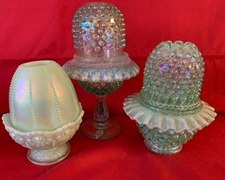 090 Fenton Fairy Lamps