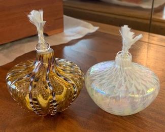 099 Glass Oil Lamps