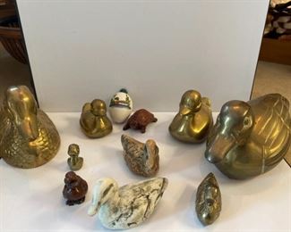 118 Brass Duck Collection and More