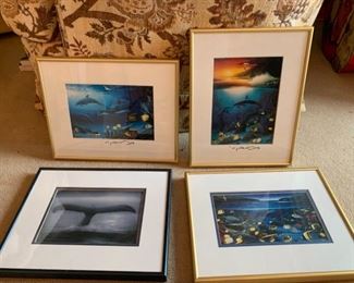 120 ROBERT WYLAND Hand Signed Framed Prints