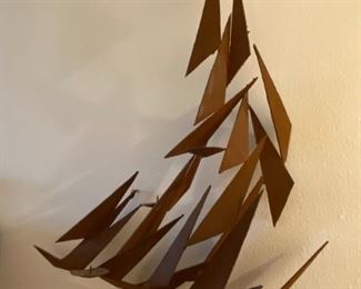 126 Metal Wall Art Candle Holder