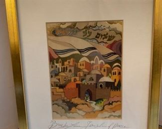 134 Bracha BrymLavee Signed Art