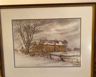 139 Gene Galasso Weathered Side Signed Art