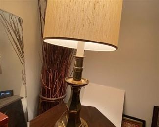 140 Pair of Stiffel Brass Lamps