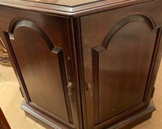 143 Hexagon StorageSide Table