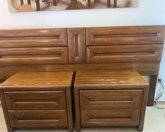 209Lane King HeadboardSide Tables