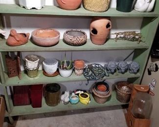Other planters found in basement