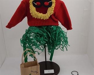 Pleasant Company Molly Doll Halloween Hula Costume