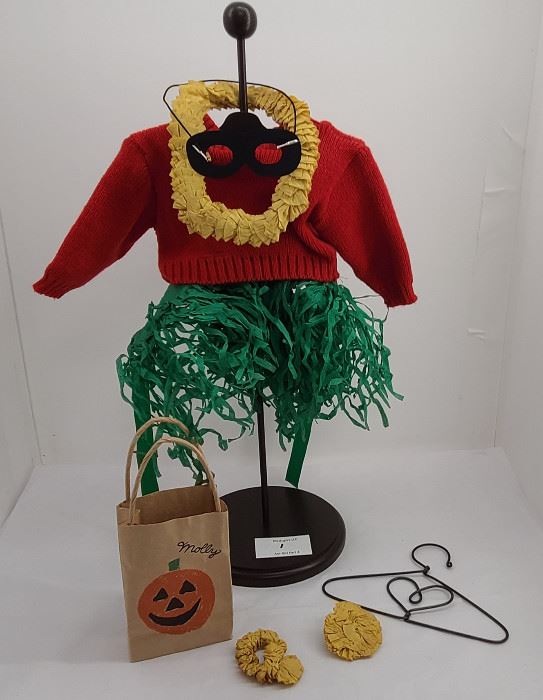 Pleasant Company Molly Doll Halloween Hula Costume