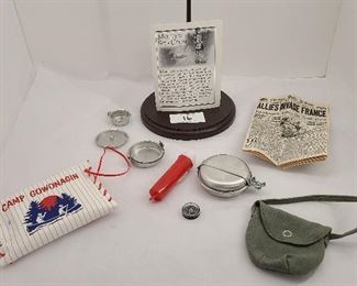 Retired American Girl Molly Camp Camping Accessories