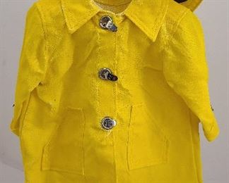 Retired American Girl Doll Molly Raincoat & Hat