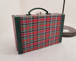 Retired American Girl Doll Molly Plaid Suitcase