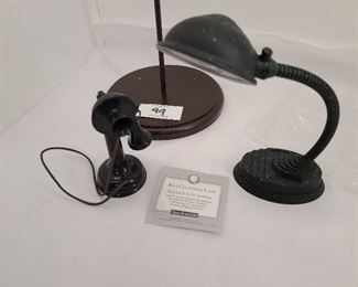 American Girl Doll Kit's Gooseneck Lamp & Phone