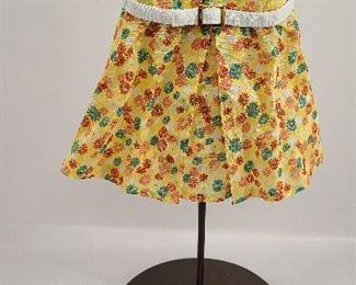 Retired American Girl Doll Kit Floral-Print Dress