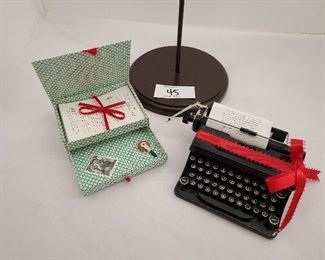 2000 American Girl Doll Kit Typewriter Set