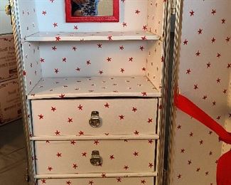 Retired American Girl Molly Clothing Doll Trunk