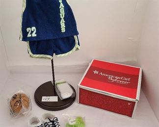 American Girl Doll Julie's Basketball Uniform Set