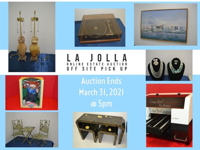 LAJOLLA OFF SITE AUCTION