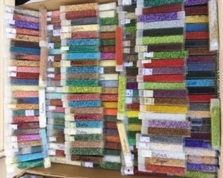 Seed bead tubes