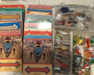 Beads to buckskins 12 volume book sets, one author signed, 