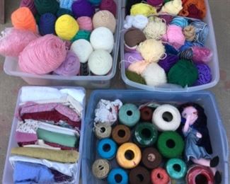 Yarn , crochet thread,
