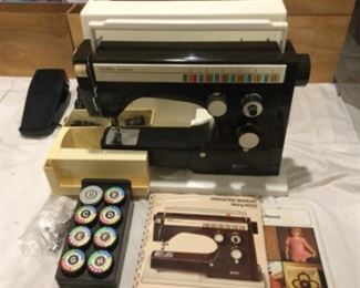Viking Husqvarna  Sewing machine all gone through and ready to roll for you, with all manuals and accessories
