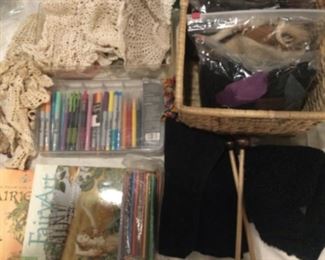 Beads, crochet, suede, fur, etc.