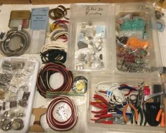 Bolo findings, cords, tools, etc.