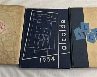 John Tyler High School yearbook - 1951, 1954, and 1955 (Consigned from the Fred Powell Estate)