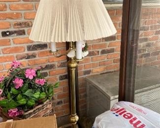 . . . a standing lamp