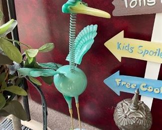 . . . a whimsical piece of yard art