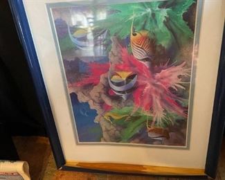 . . . an aquatic-themed print