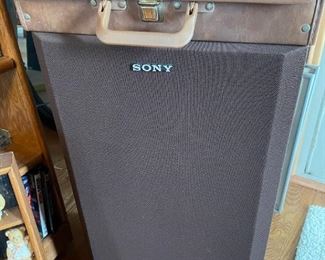 . . . a pair of Sony speakers