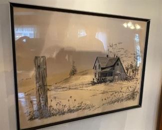 . . . a nice charcoal sketch