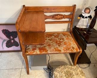 . . . a nice find! a telephone table